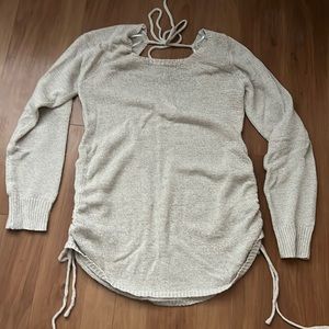 YLLW The Label - MABLE open back sweater dress